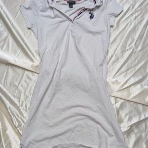 White Polo Dress